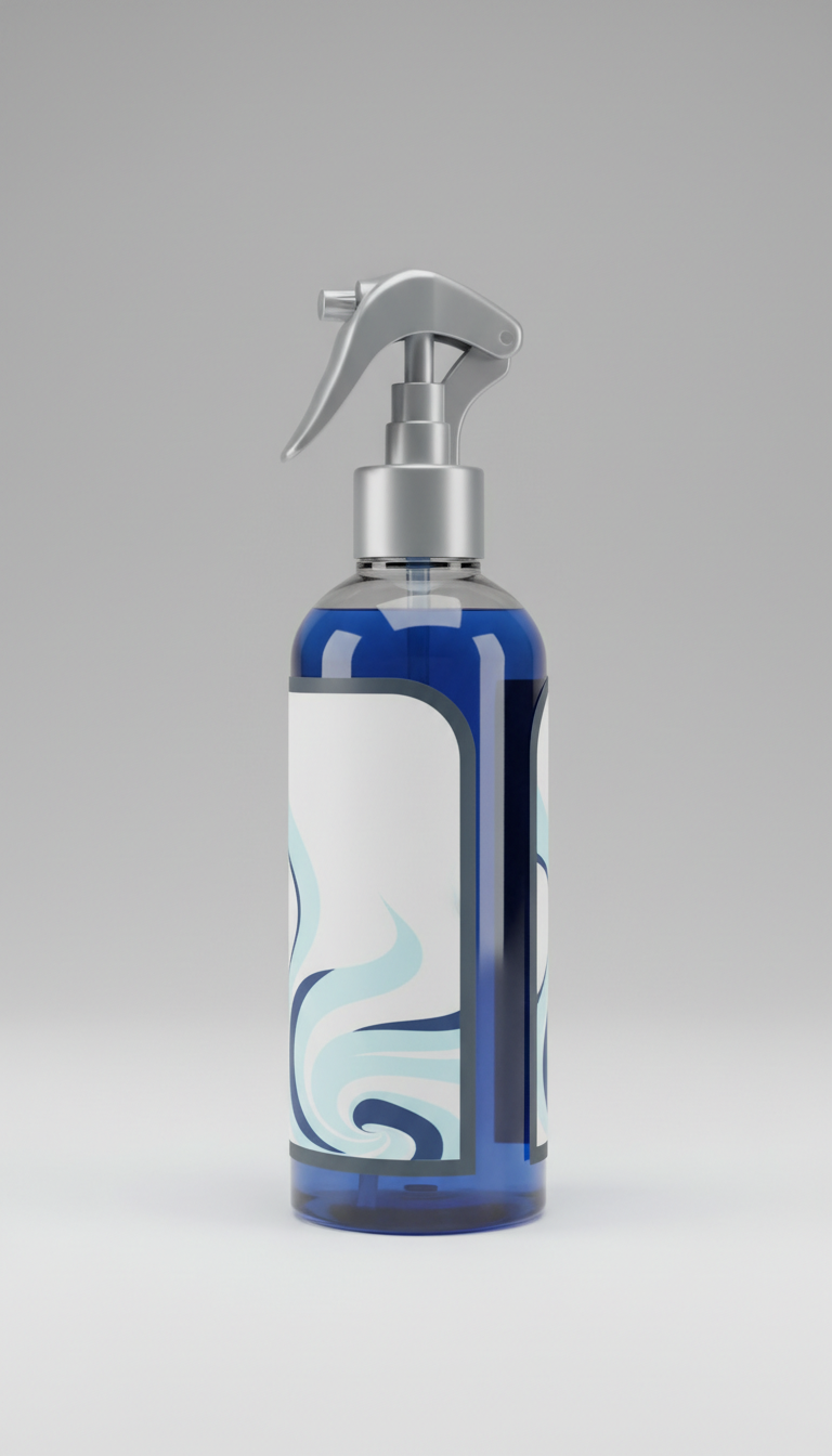 Glass cleaner spray streak-free clarity
